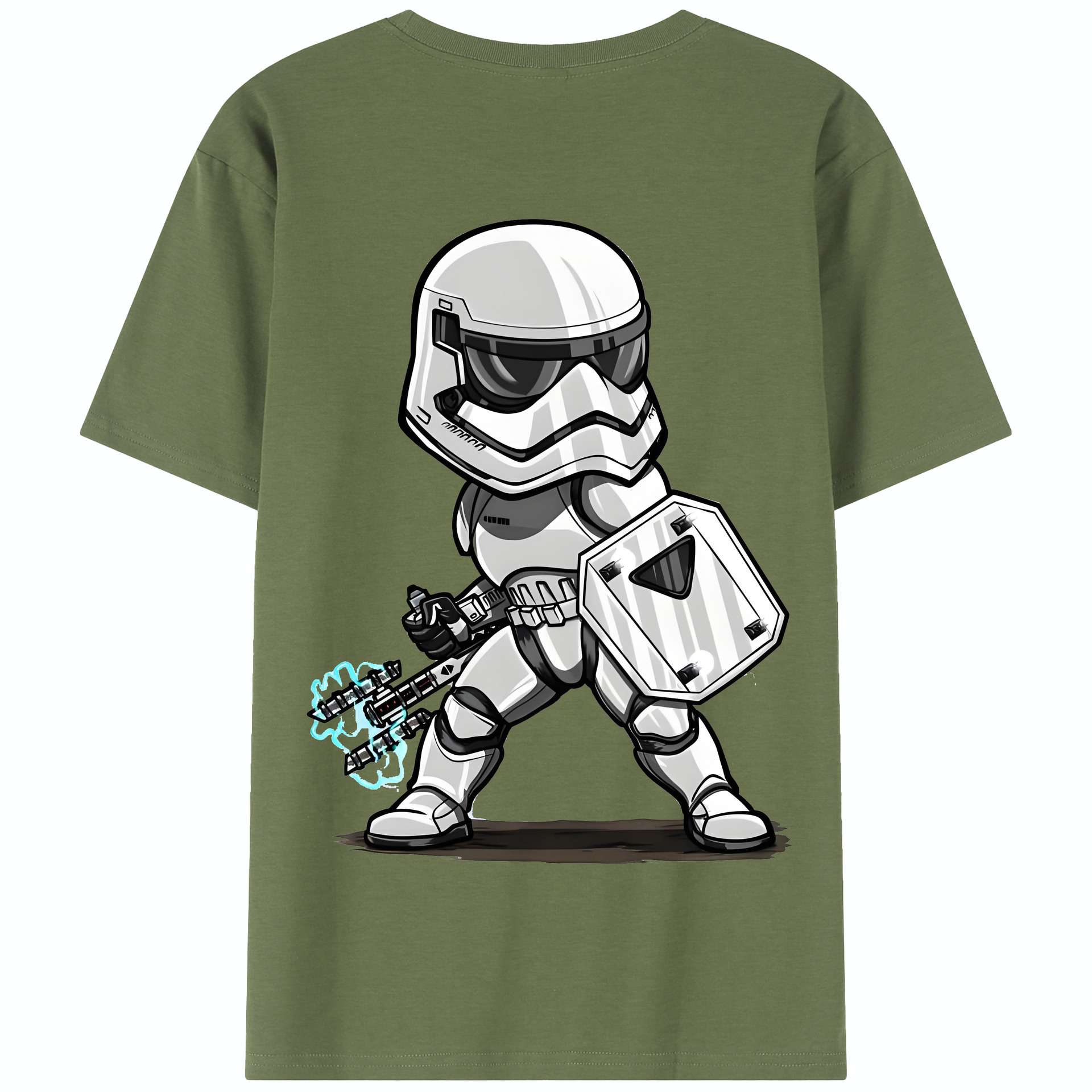 （画像用） スター・ウォーズ Star Wars 綿100％半袖Tシャツ（背面プリント）